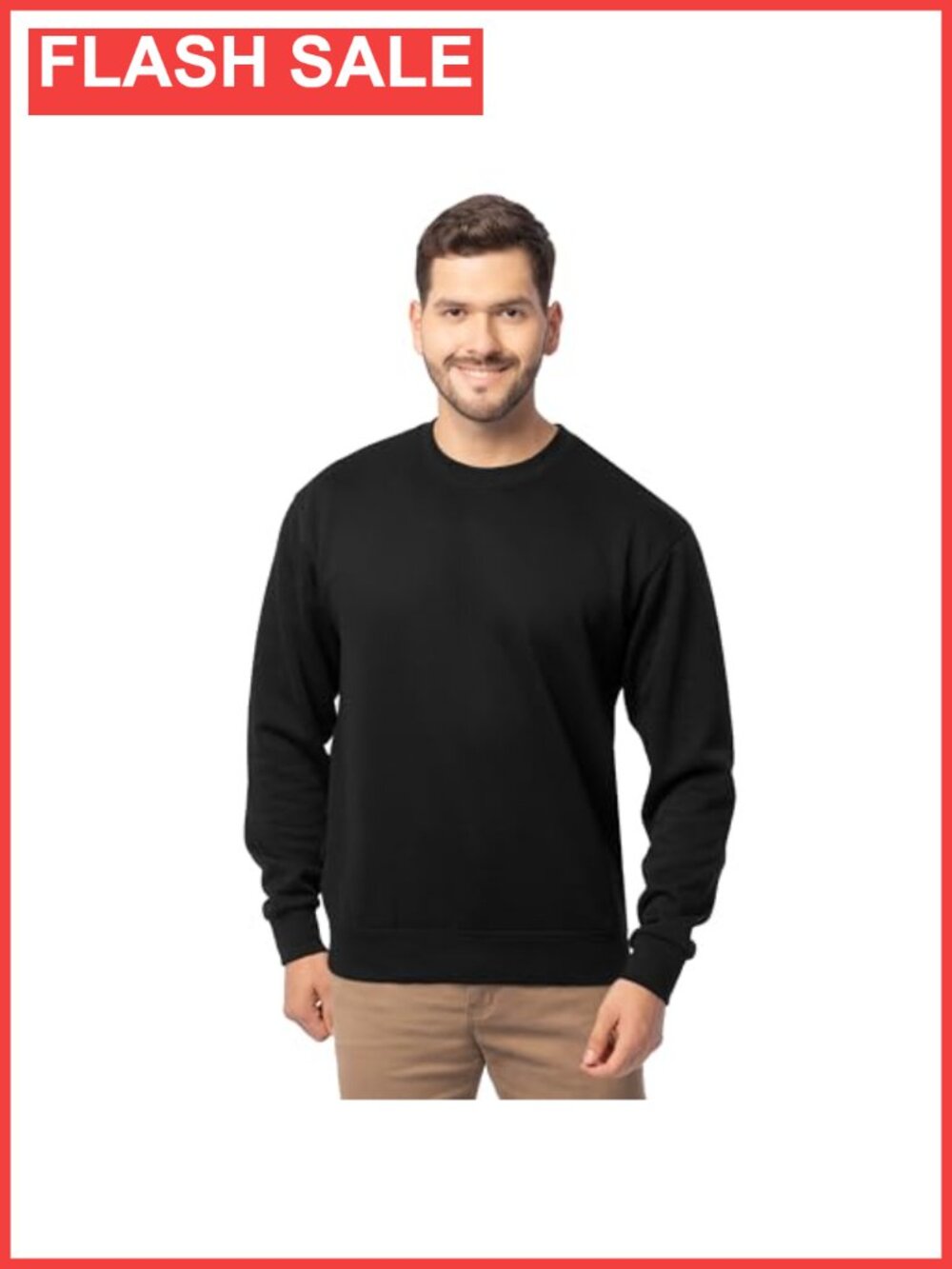 Fruit of the Loom Eversoft Fleece Crewneck Sweatshirt Moisture Wicking